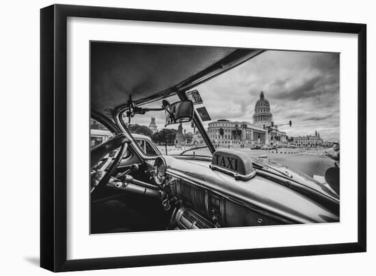 Streets of Habana-Marco Tagliarino-Framed Giclee Print