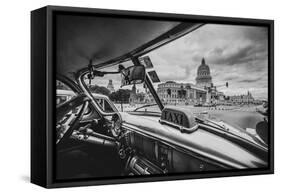 Streets of Habana-Marco Tagliarino-Framed Stretched Canvas
