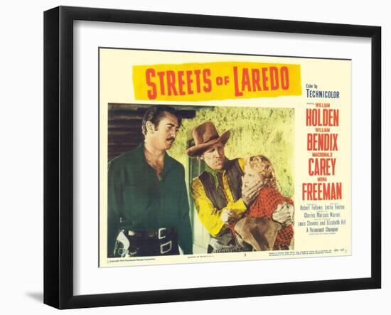 Streets of Laredo, 1956-null-Framed Art Print