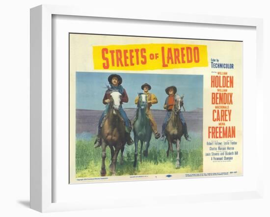 Streets of Laredo, 1956-null-Framed Art Print