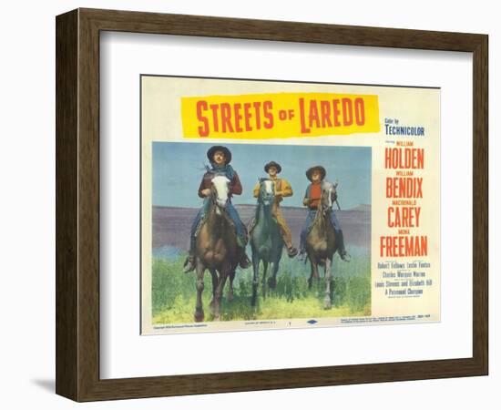 Streets of Laredo, 1956-null-Framed Art Print