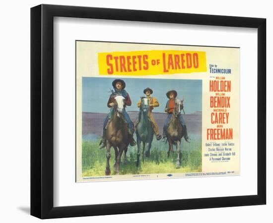 Streets of Laredo, 1956-null-Framed Art Print