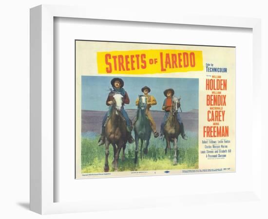 Streets of Laredo, 1956-null-Framed Art Print