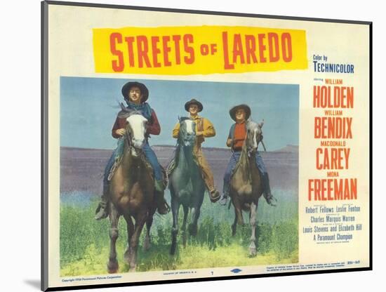Streets of Laredo, 1956-null-Mounted Art Print