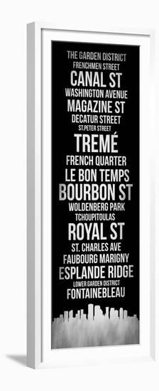 Streets of New Orleans 2-Lina Lu-Framed Premium Giclee Print