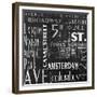 Streets of New York-null-Framed Art Print