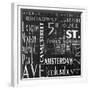 Streets of New York-null-Framed Art Print