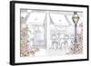 Streets of Paris I-Beth Grove-Framed Art Print