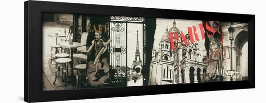 Streets of Paris-Joadoor-Framed Art Print