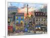 Streets of Paris-Dominic Davison-Framed Art Print