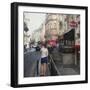 Streets of Paris-Sarah Butcher-Framed Premium Giclee Print