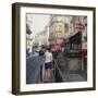 Streets of Paris-Sarah Butcher-Framed Premium Giclee Print
