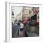 Streets of Paris-Sarah Butcher-Framed Premium Giclee Print