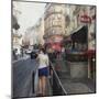 Streets of Paris-Sarah Butcher-Mounted Premium Giclee Print