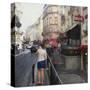 Streets of Paris-Sarah Butcher-Stretched Canvas