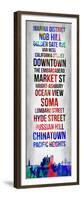 Streets of San Francisco 1-Lina Lu-Framed Premium Giclee Print