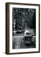 Streets of San Francisco-Sabri Irmak-Framed Art Print