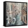 Streets of Venice-Farrell Douglass-Framed Stretched Canvas