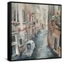 Streets of Venice-Farrell Douglass-Framed Stretched Canvas