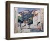 Streetscene, Cassis, C.1913-Samuel John Peploe-Framed Giclee Print