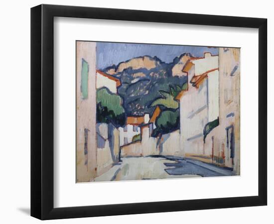 Streetscene, Cassis, C.1913-Samuel John Peploe-Framed Giclee Print