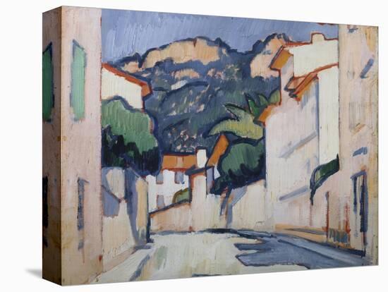 Streetscene, Cassis, C.1913-Samuel John Peploe-Stretched Canvas