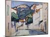 Streetscene, Cassis, C.1913-Samuel John Peploe-Mounted Giclee Print