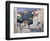 Streetscene, Cassis, c.1913-Samuel John Peploe-Framed Giclee Print