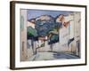 Streetscene, Cassis, c.1913-Samuel John Peploe-Framed Giclee Print