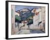 Streetscene, Cassis, c.1913-Samuel John Peploe-Framed Giclee Print