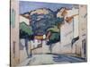 Streetscene, Cassis, c.1913-Samuel John Peploe-Stretched Canvas