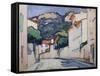 Streetscene, Cassis, c.1913-Samuel John Peploe-Framed Stretched Canvas