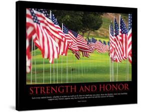 Strength and Honor-SM Design-Stretched Canvas