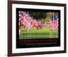 Strength And Honor-SM Design-Framed Art Print