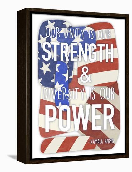 Strength and Power-Marcus Prime-Framed Stretched Canvas