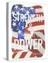 Strength and Power-Marcus Prime-Stretched Canvas