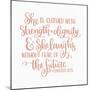 Strength & Dignity-Imperfect Dust-Mounted Art Print