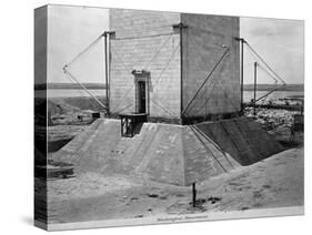 Strengthening the Foundation of Washington Monument-null-Stretched Canvas