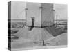 Strengthening the Foundation of Washington Monument-null-Stretched Canvas