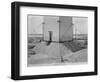 Strengthening the Foundation of Washington Monument-null-Framed Photographic Print