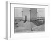 Strengthening the Foundation of Washington Monument-null-Framed Photographic Print