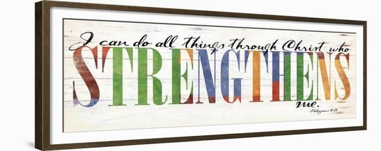 Strengthens-Jace Grey-Framed Premium Giclee Print