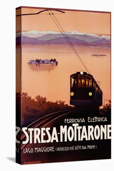 Stresa-Mottarone Poster-null-Stretched Canvas