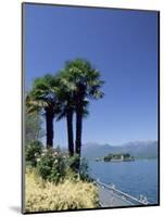Stresa, with Isola Bella in Background, Lake Maggiore, Piemonte (Piedmont), Italy, Europe-Sergio Pitamitz-Mounted Photographic Print