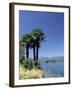 Stresa, with Isola Bella in Background, Lake Maggiore, Piemonte (Piedmont), Italy, Europe-Sergio Pitamitz-Framed Photographic Print