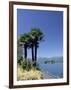 Stresa, with Isola Bella in Background, Lake Maggiore, Piemonte (Piedmont), Italy, Europe-Sergio Pitamitz-Framed Photographic Print