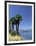 Stresa, with Isola Bella in Background, Lake Maggiore, Piemonte (Piedmont), Italy, Europe-Sergio Pitamitz-Framed Photographic Print