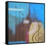 Stress & Release-Herb Dickinson-Framed Stretched Canvas