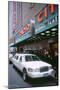 Stretch Limousine in New York-null-Mounted Photographic Print