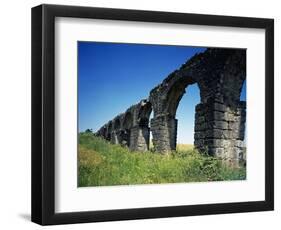 Stretch of Roman Aqueduct at Issos, Turkey-null-Framed Premium Giclee Print